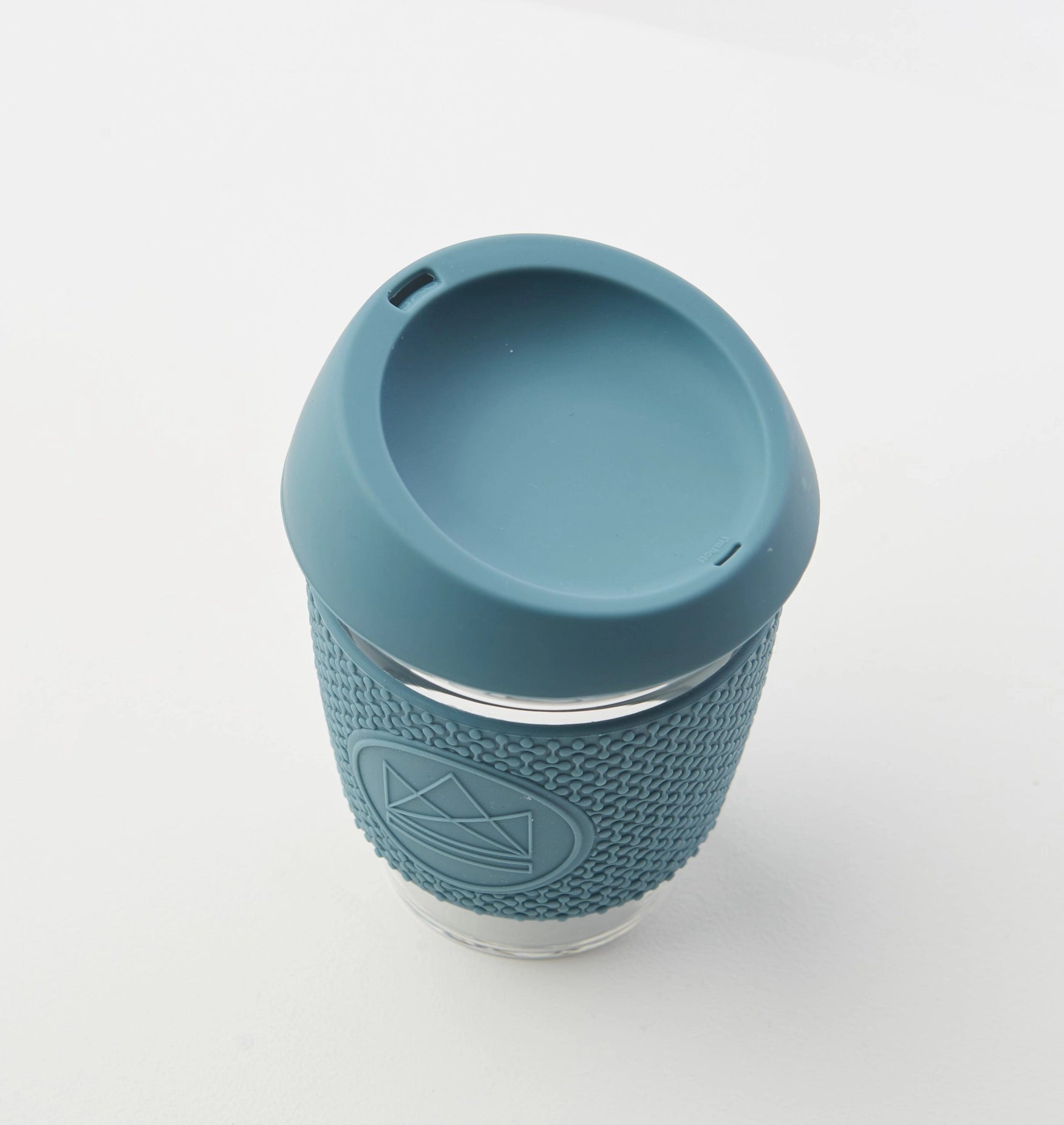 12oz Glass Reusable Coffee Cup - Super Sonic