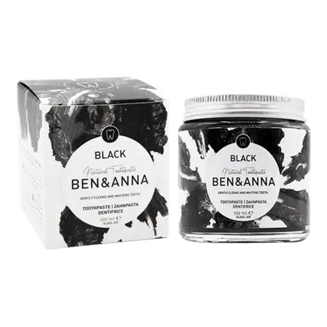 Natural Black Toothpaste - With Activated Charcoal