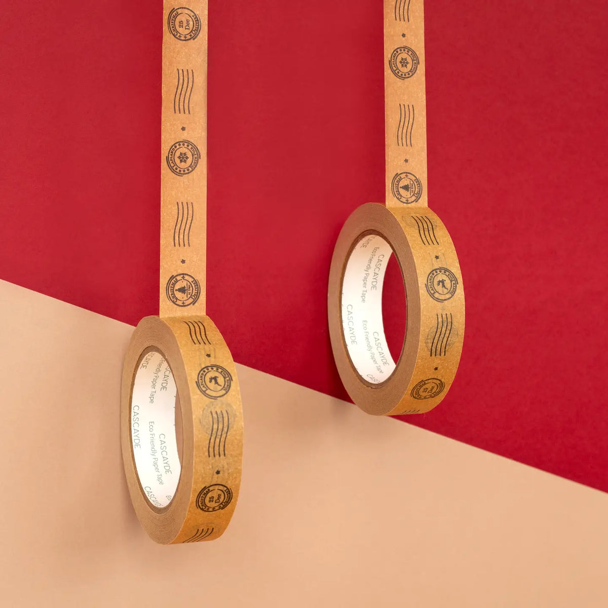 Festive Stamps Sticky Paper Tapes