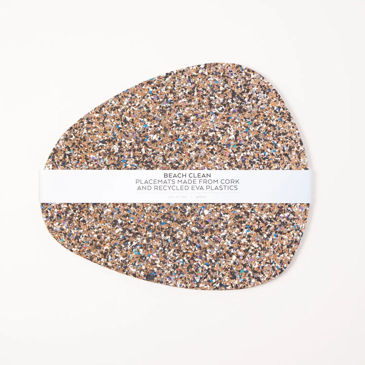 Beach Clean Pebble Placemats - Set Of 4 - LIGA