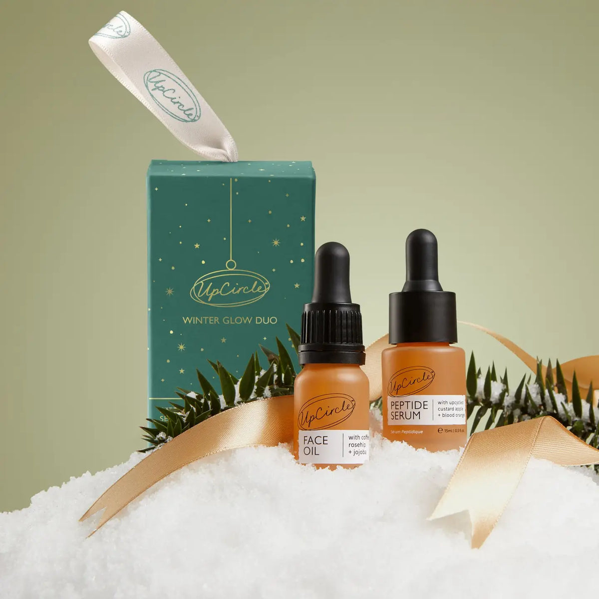 'Winter Glow Duo' Natural Vegan Skincare Gift Set