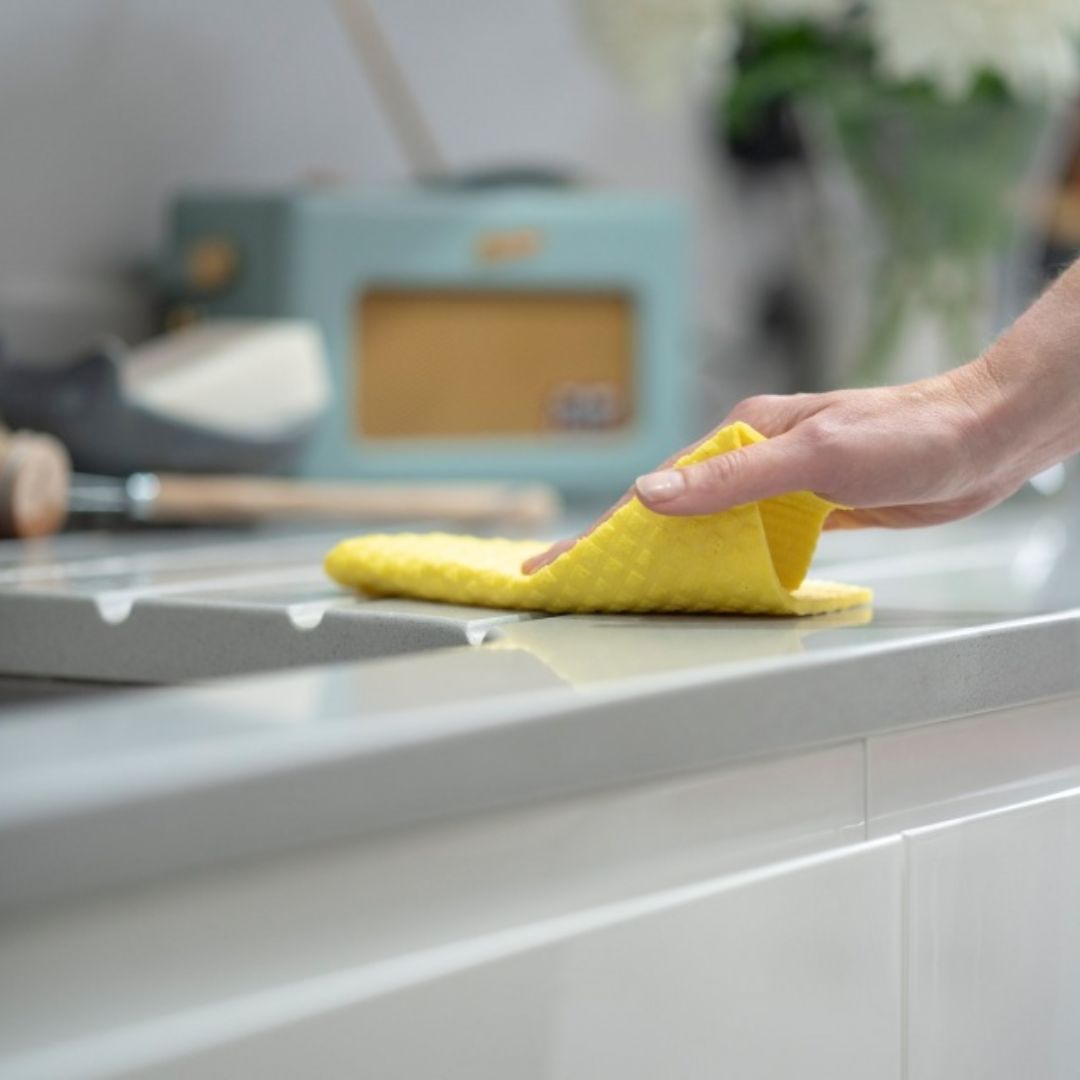 EcoLiving Compostable Cleaning Cloths 4 Pack