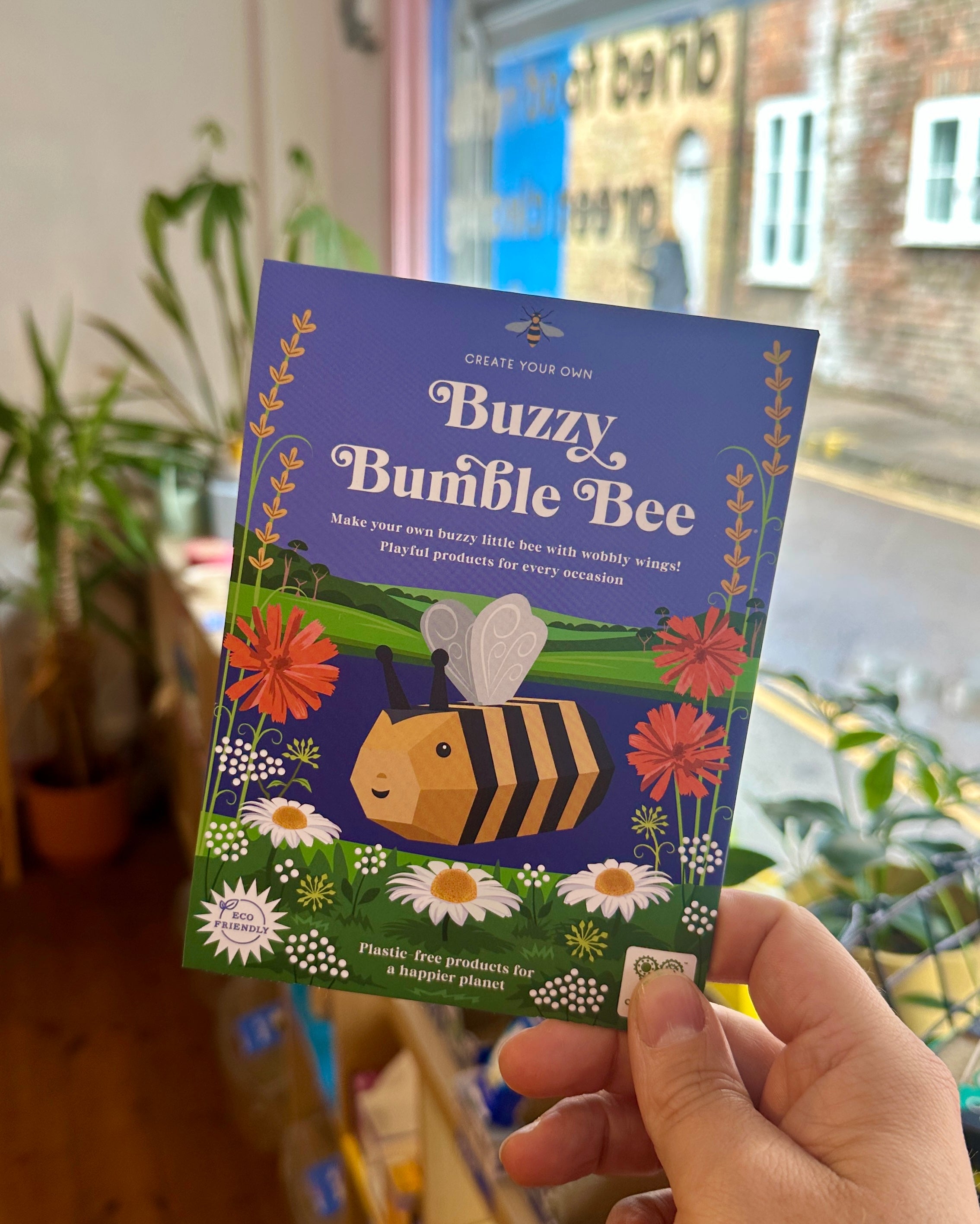Create Your Own Card Buzzy Bumble Bee