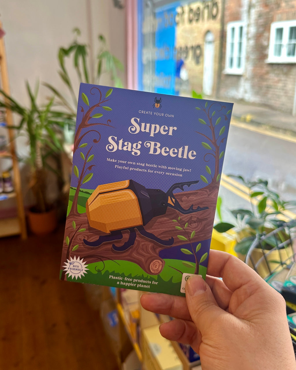 Create Your Own Card Super Stag Beetle