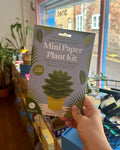 Make Your Own Soothing Succulent Mini Paper Plant Kit
