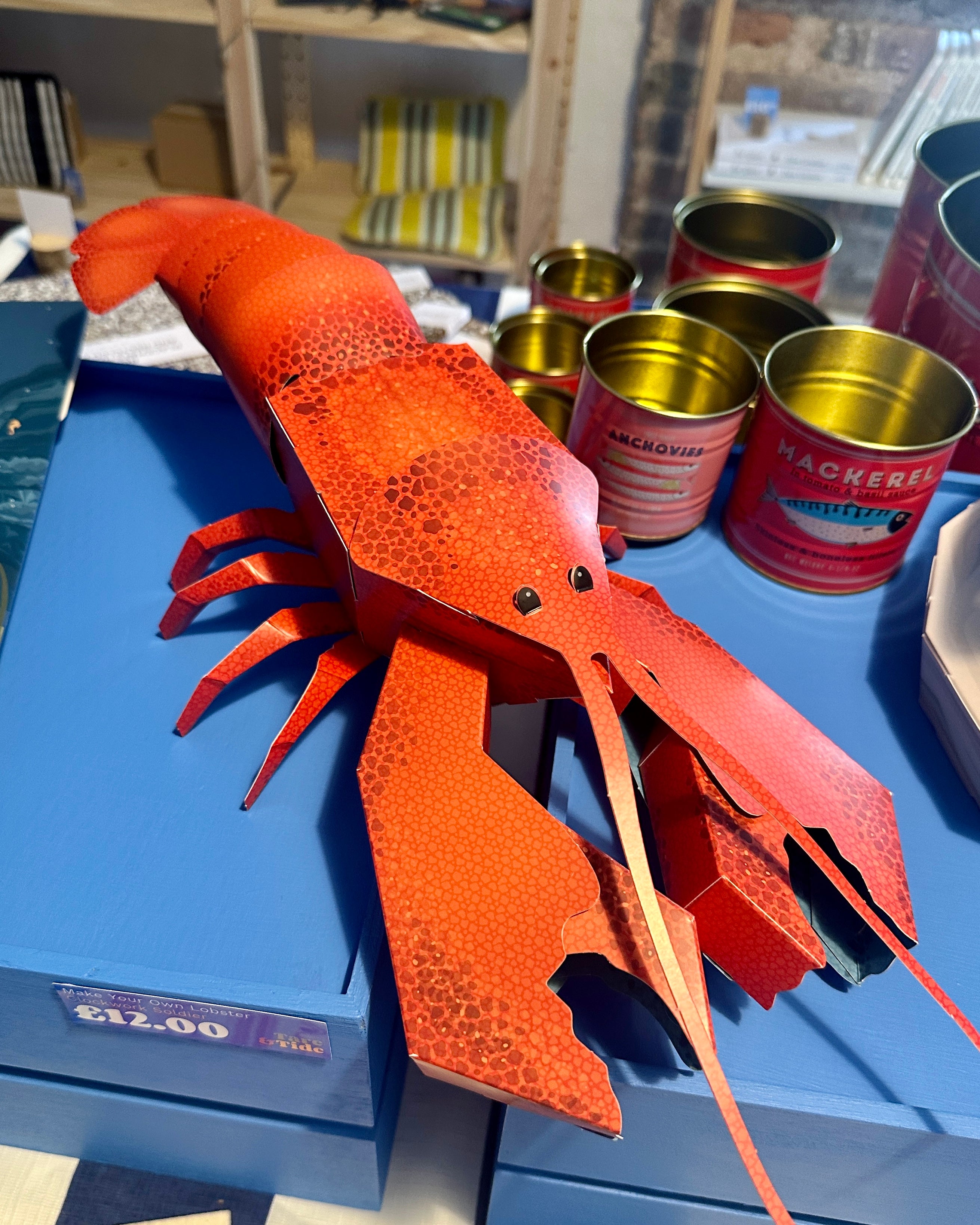 Create Your Own Lobster Cardstock Kit
