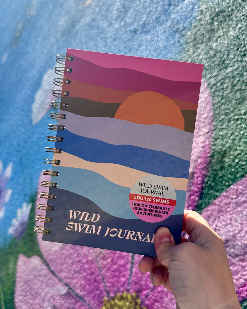 Wild Swimming Journal - Seascape Cover