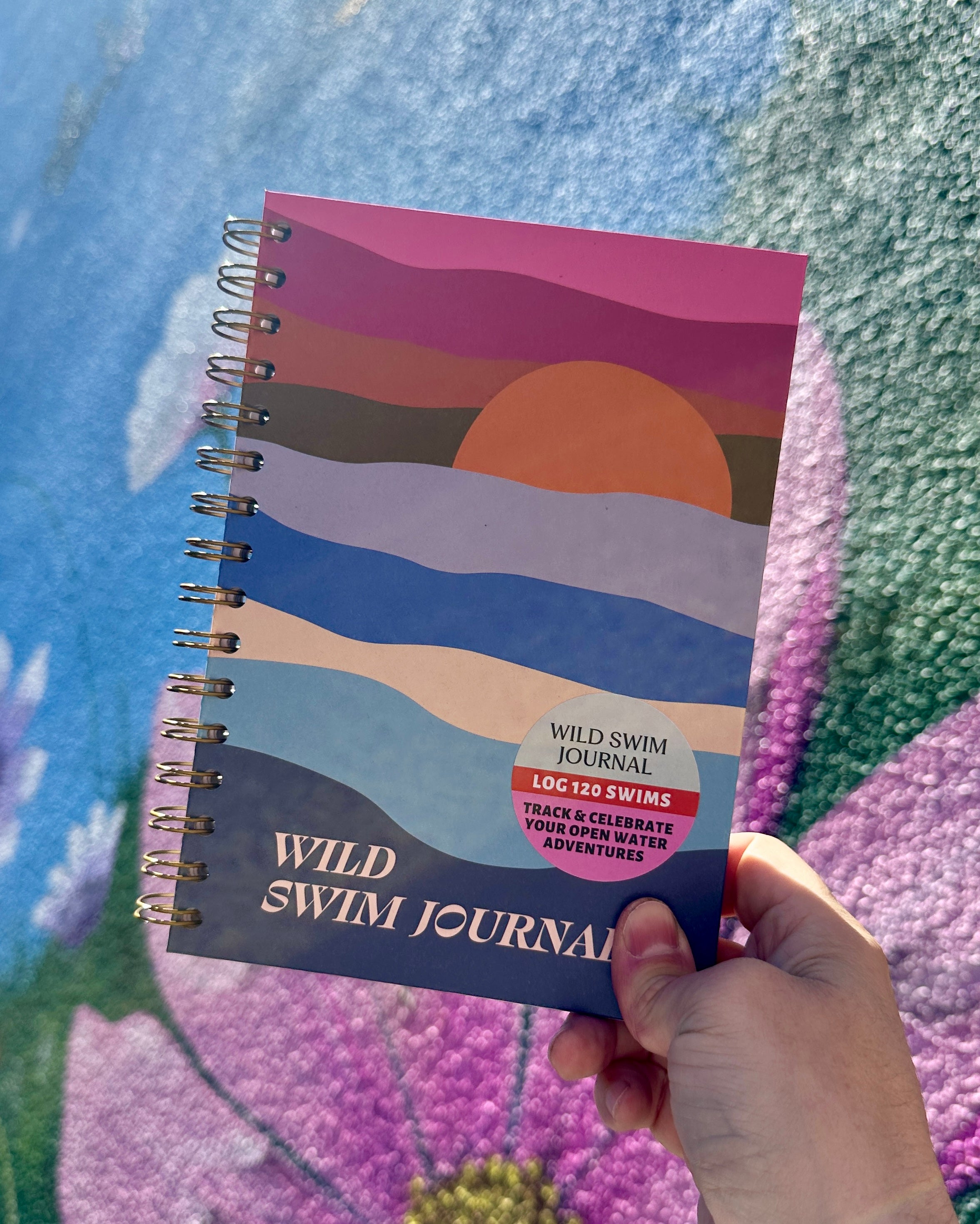 Wild Swimming Journal - Seascape Cover