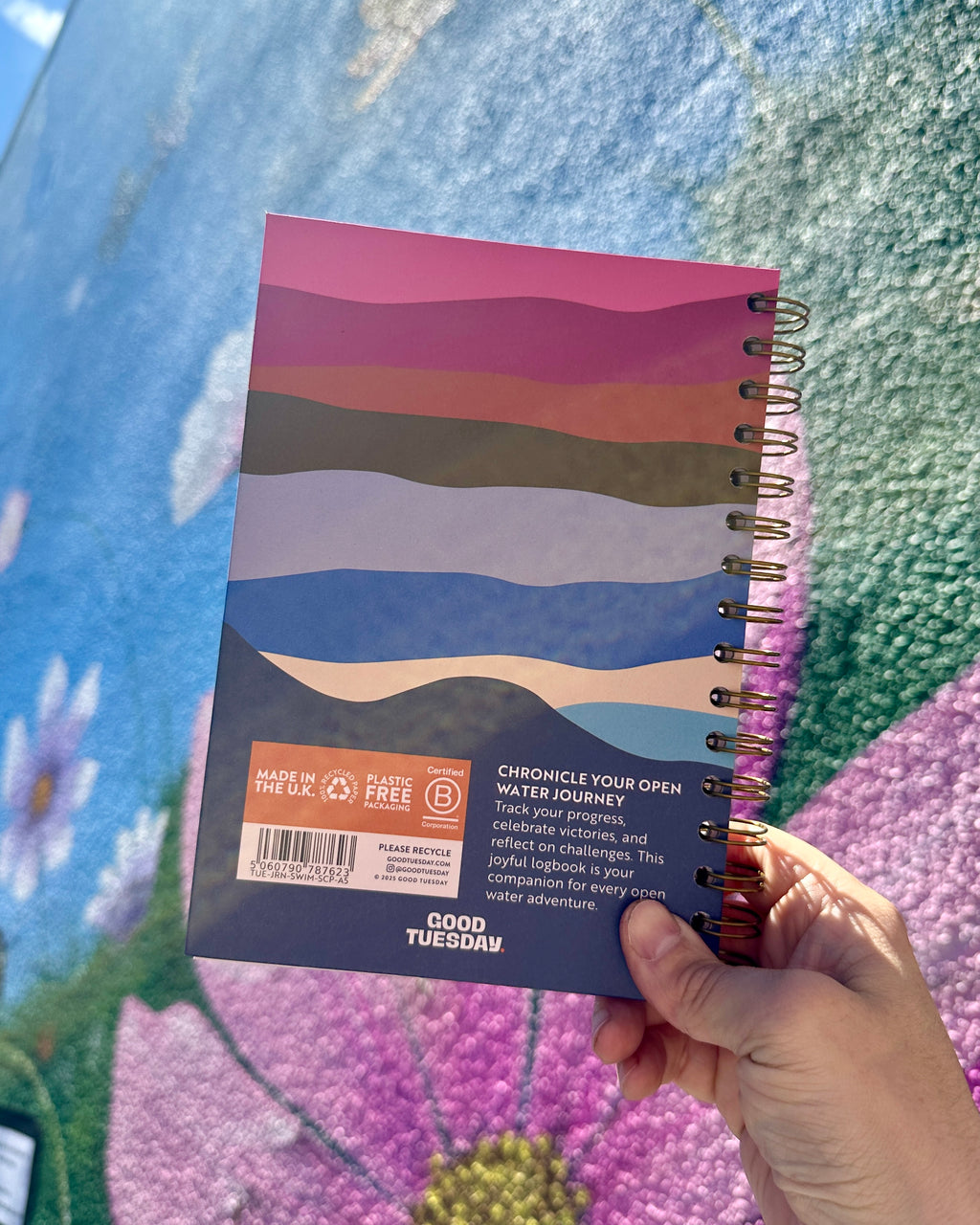 Wild Swimming Journal - Seascape Cover