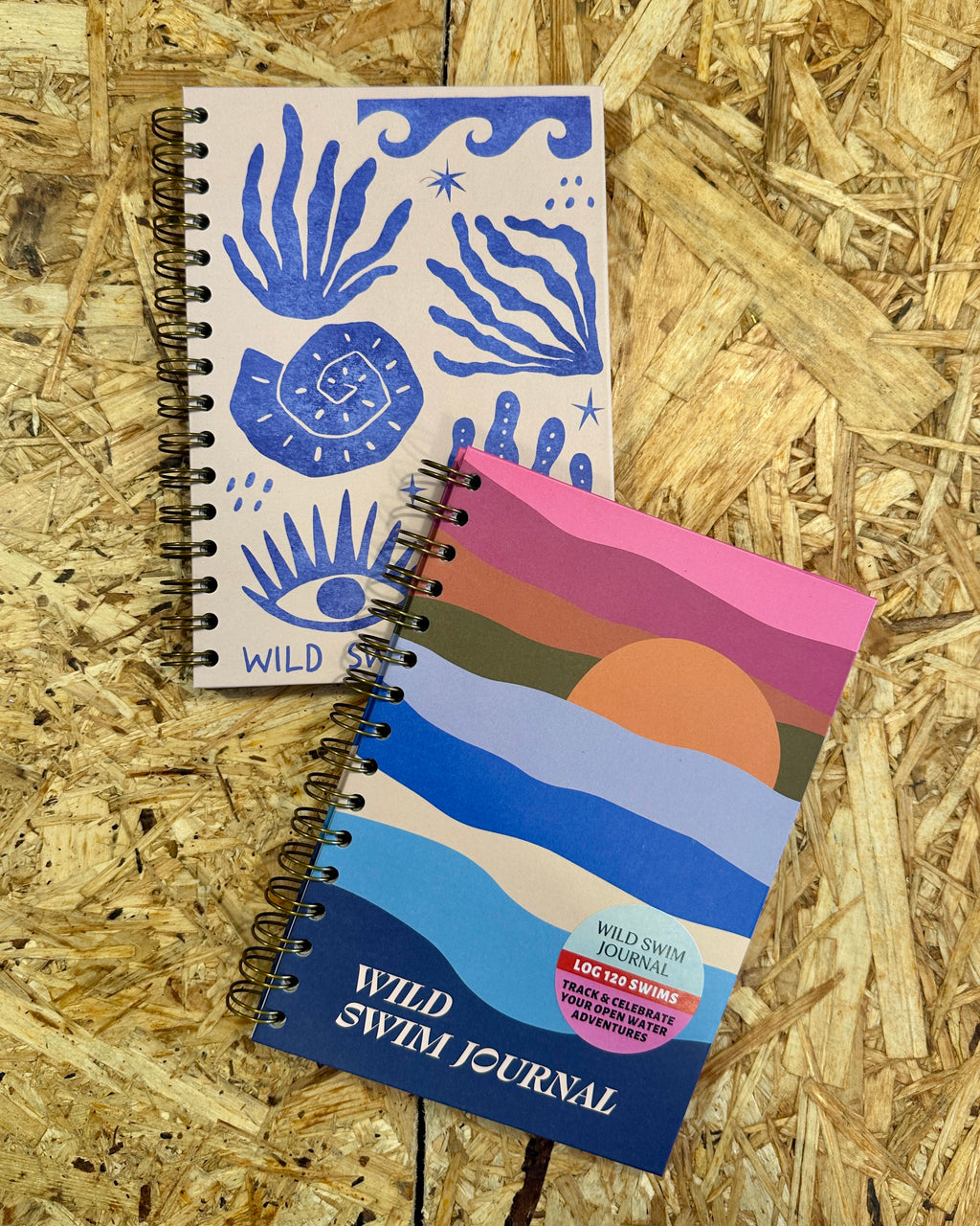 Wild Swimming Journal - Seascape Cover