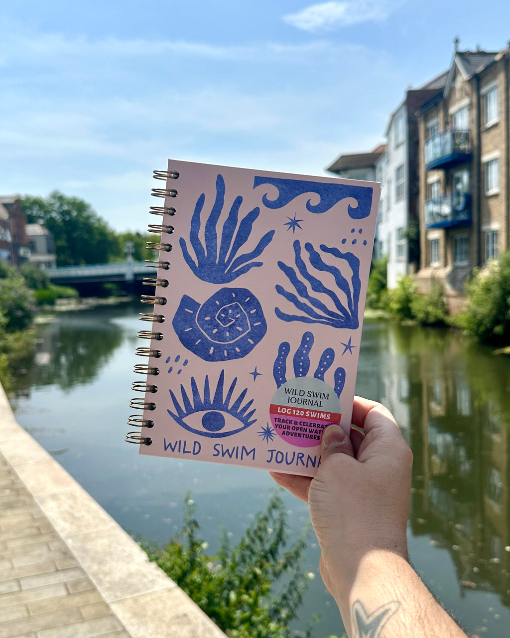 Wild Swimming Journal - Ocean Mermaid Cover