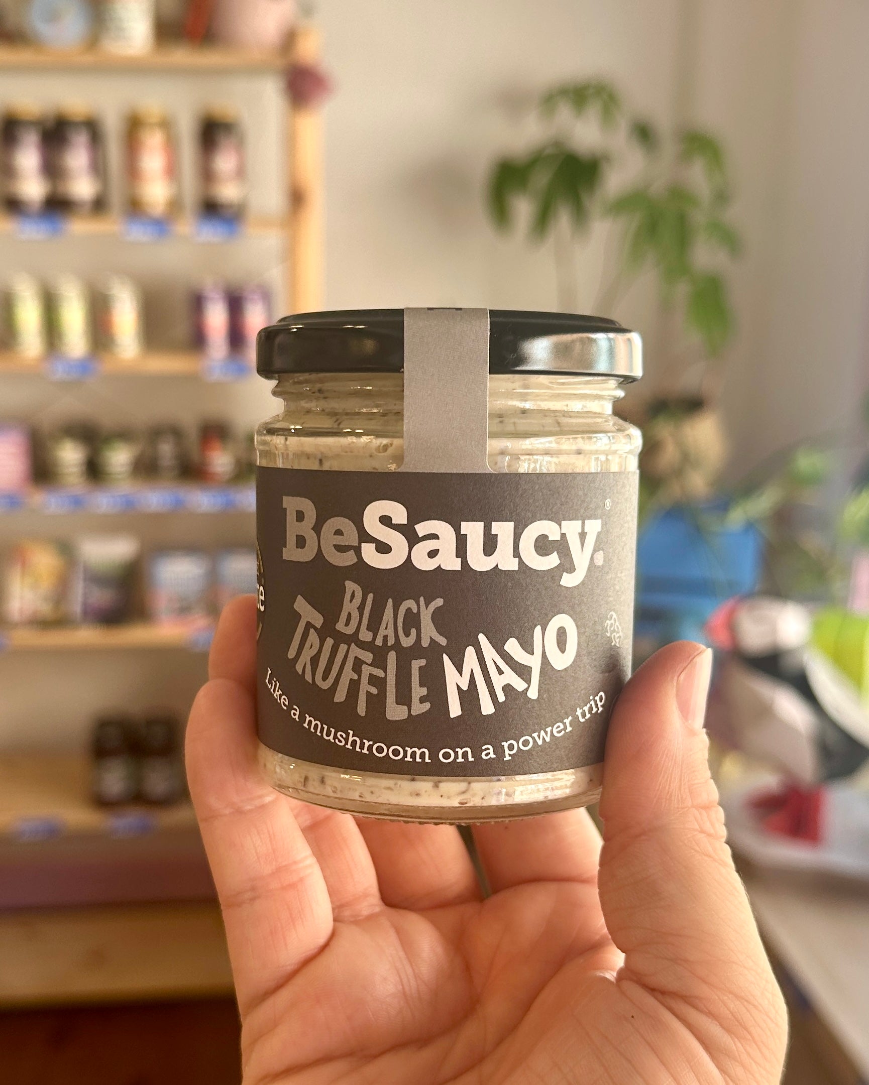 Black Truffle Vegan Mayo - Be Saucy