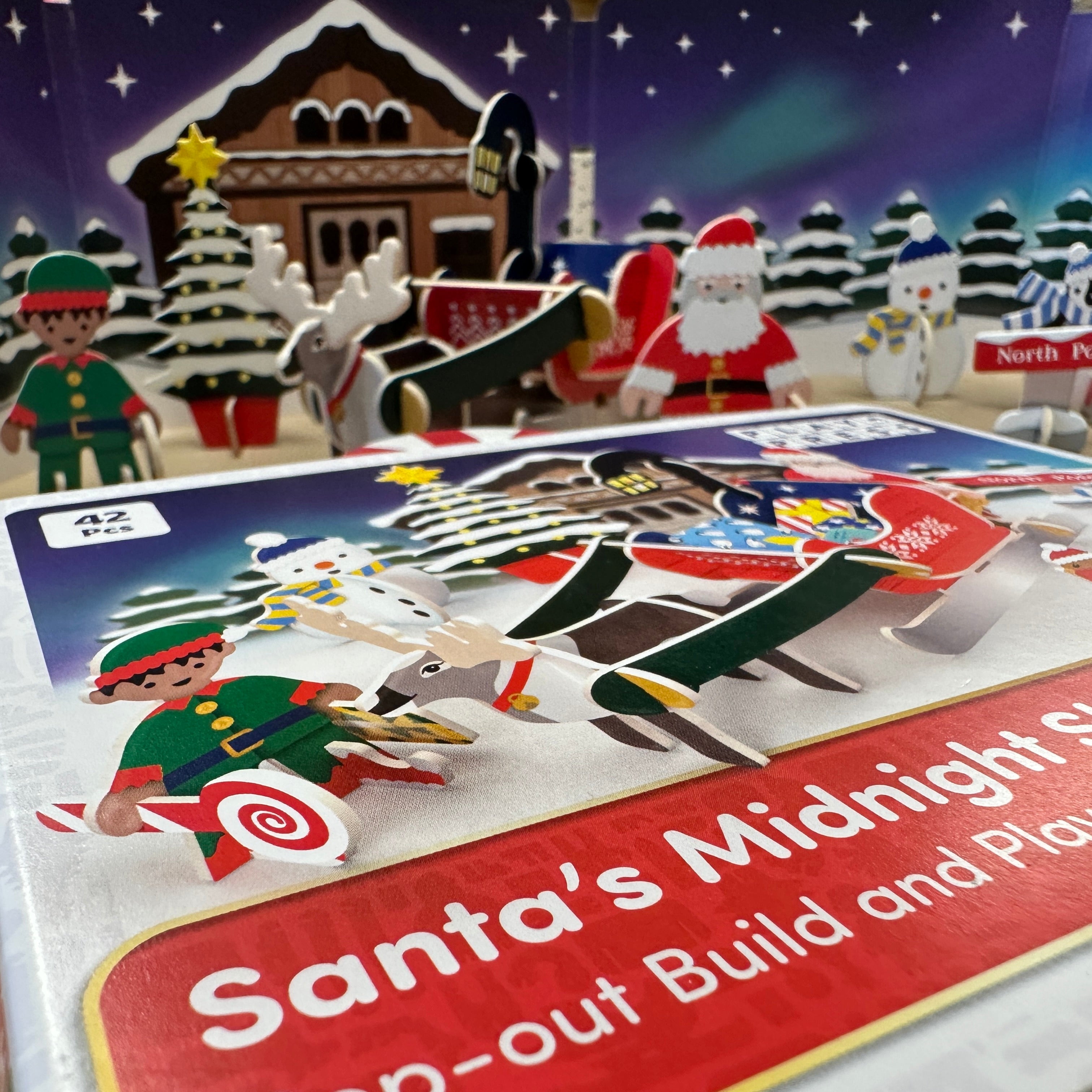 Santa's Midnight Sleigh Ride Playsets - PlayPress Toys