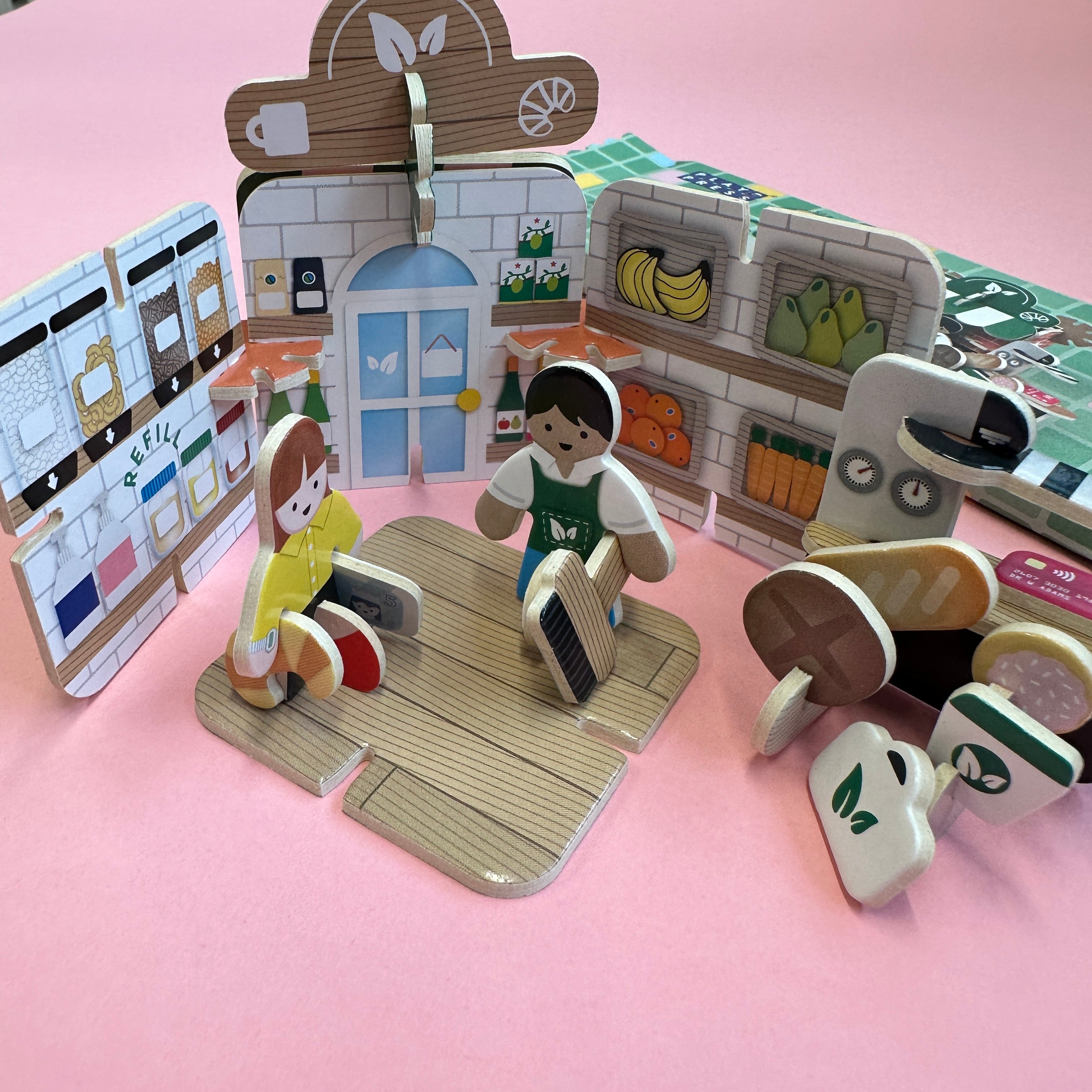 Mini Refill Cafe Playset - PlayPress Toys