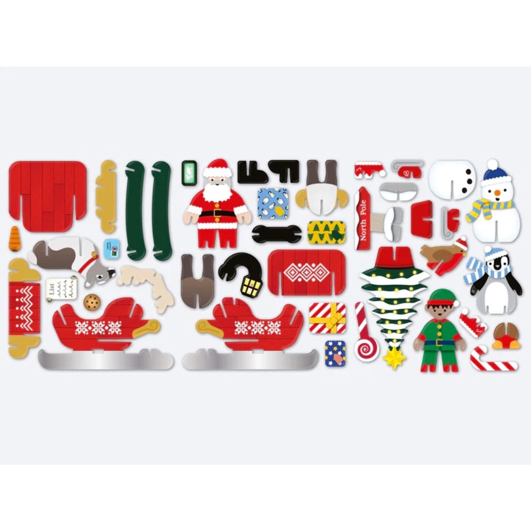 Santa's Midnight Sleigh Ride Playsets - PlayPress Toys