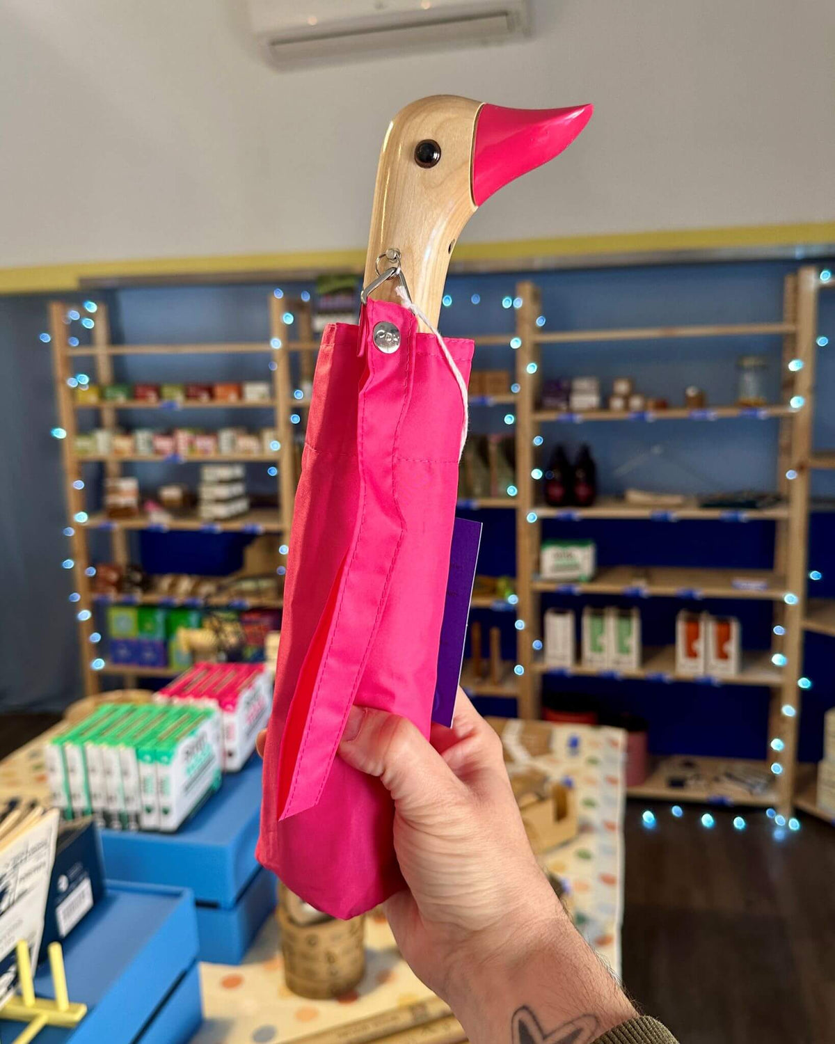 Bonbon Pink Duckhead Umbrella