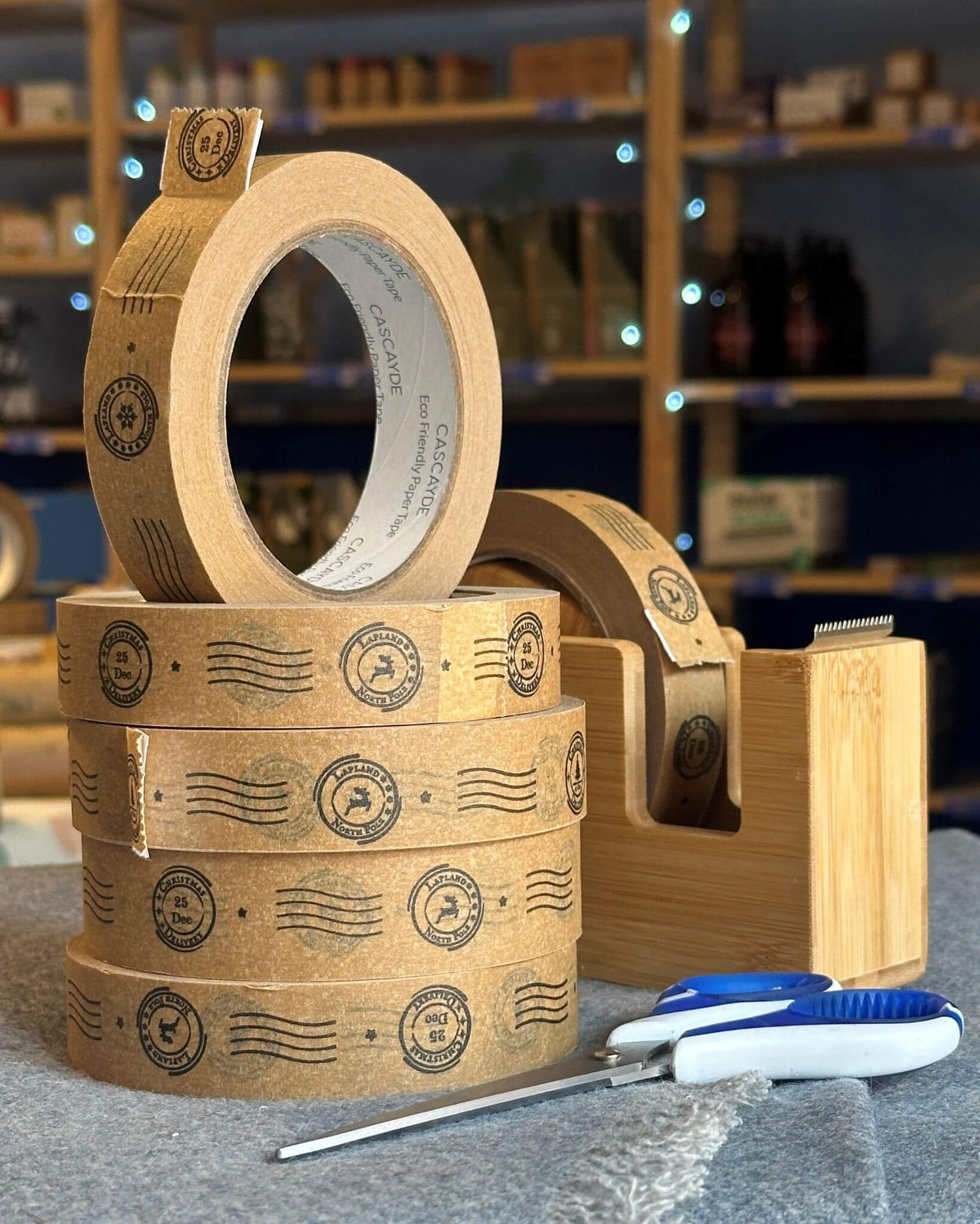 Festive Stamps Sticky Paper Tapes