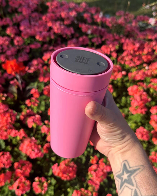 12oz Reusable Coffee Cup Made From Bubblegum! - Circular & Co