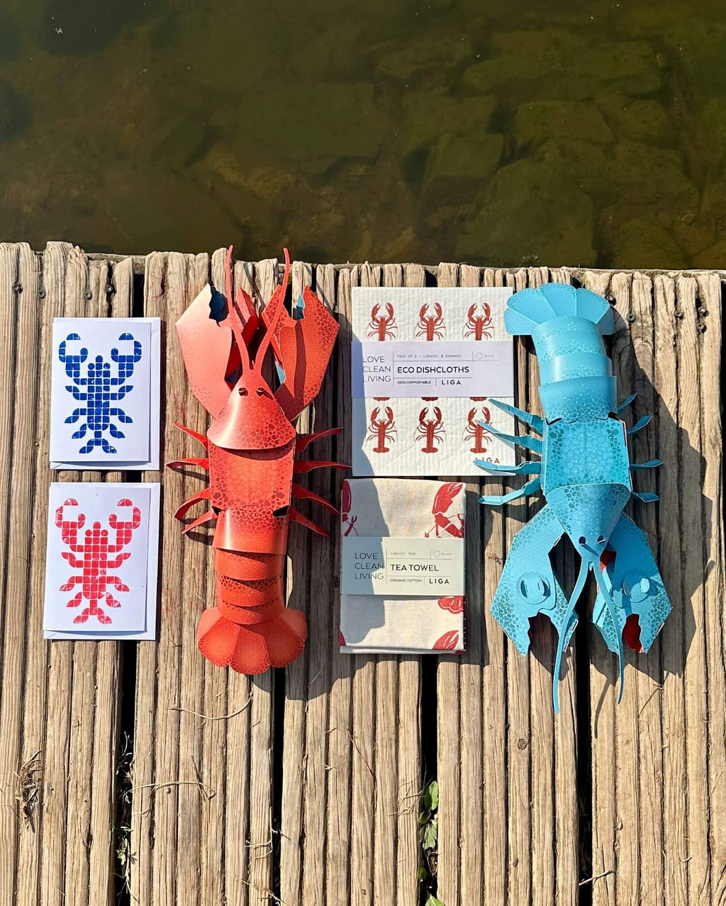 Create Your Own Lobster Cardstock Kit