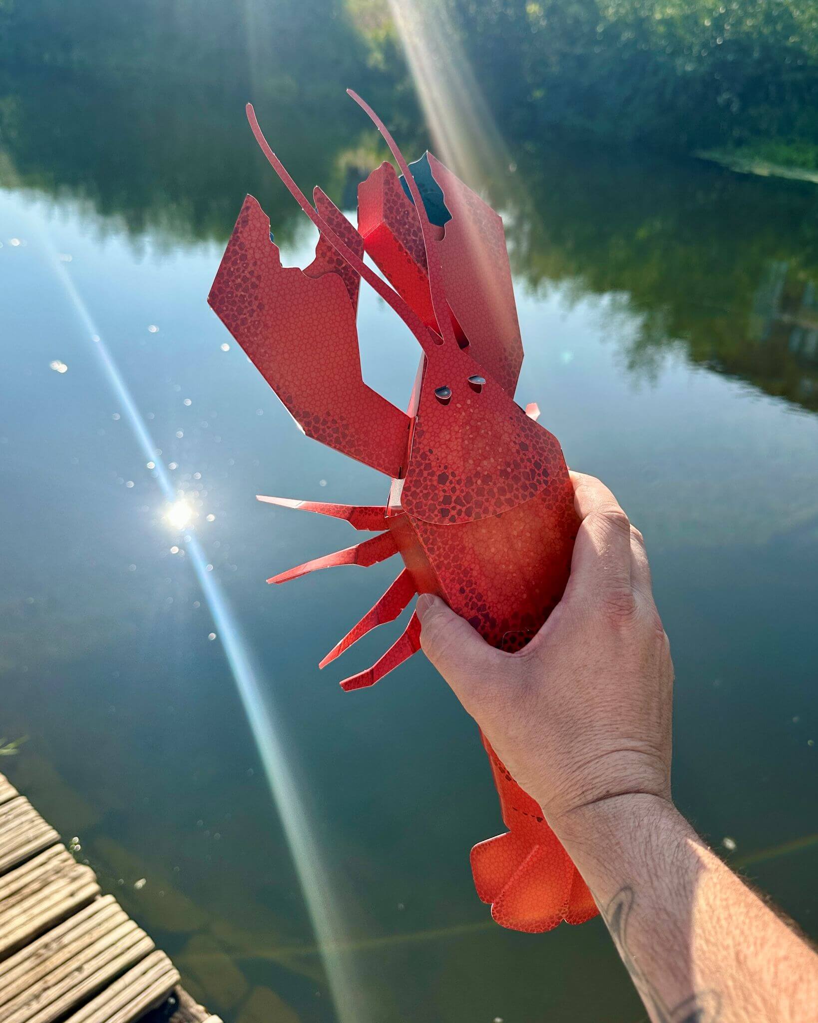 Create Your Own Lobster Cardstock Kit