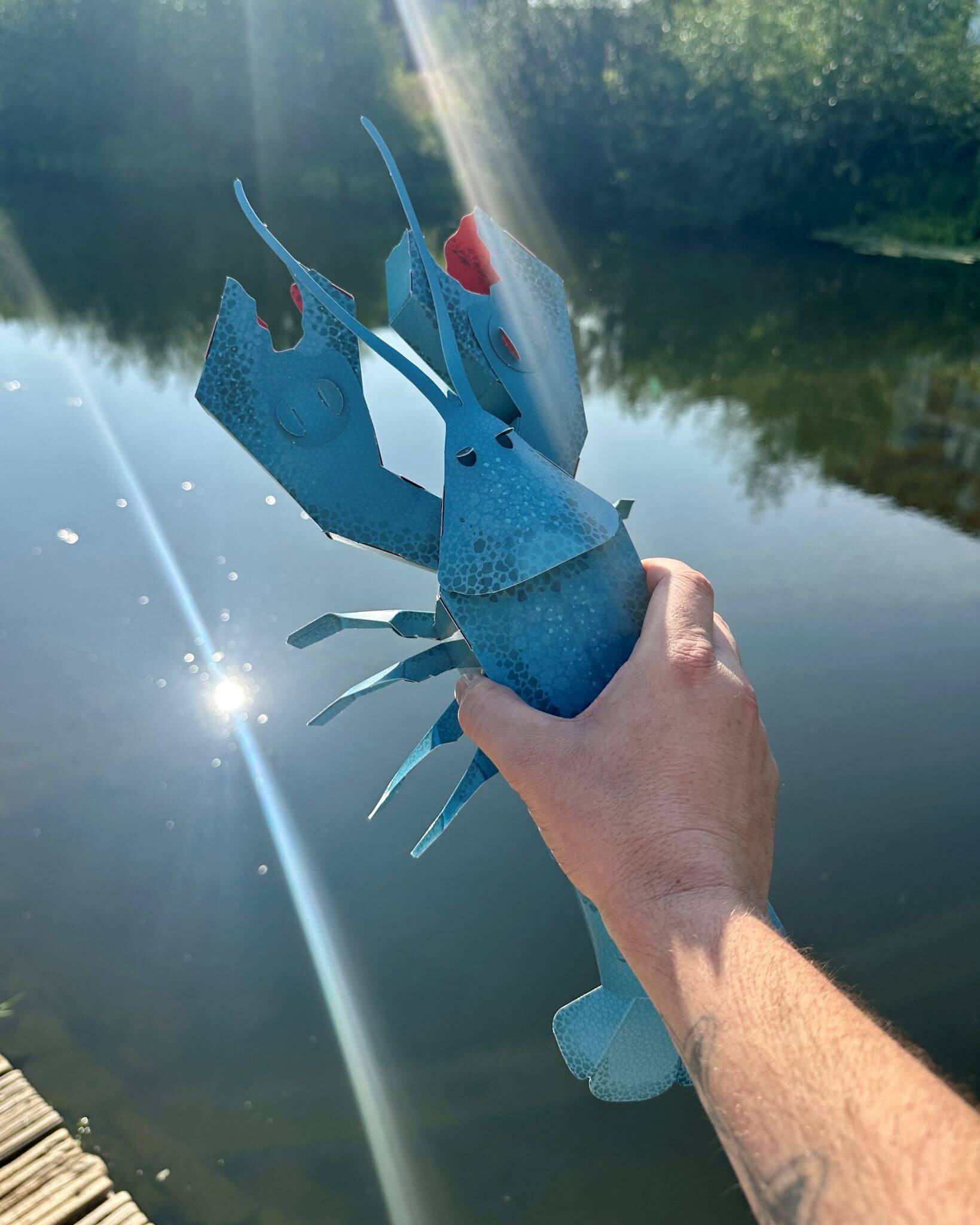 Create Your Own Lobster Cardstock Kit
