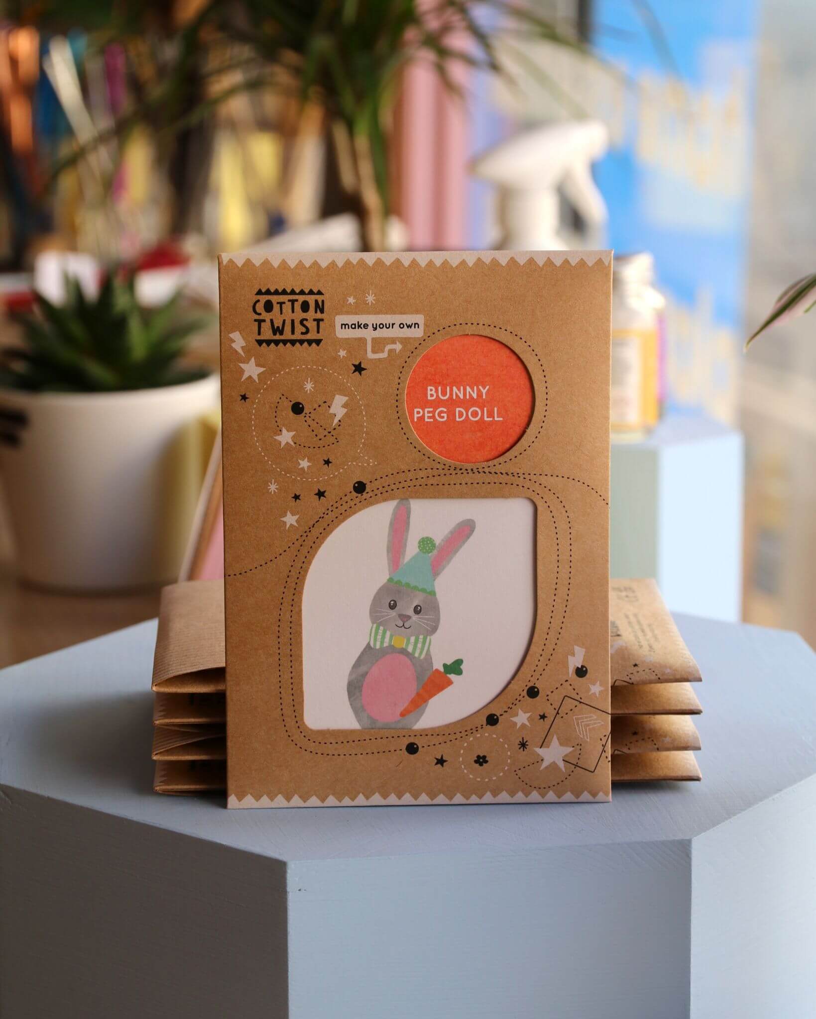 Make Your Own Bunny Peg Doll