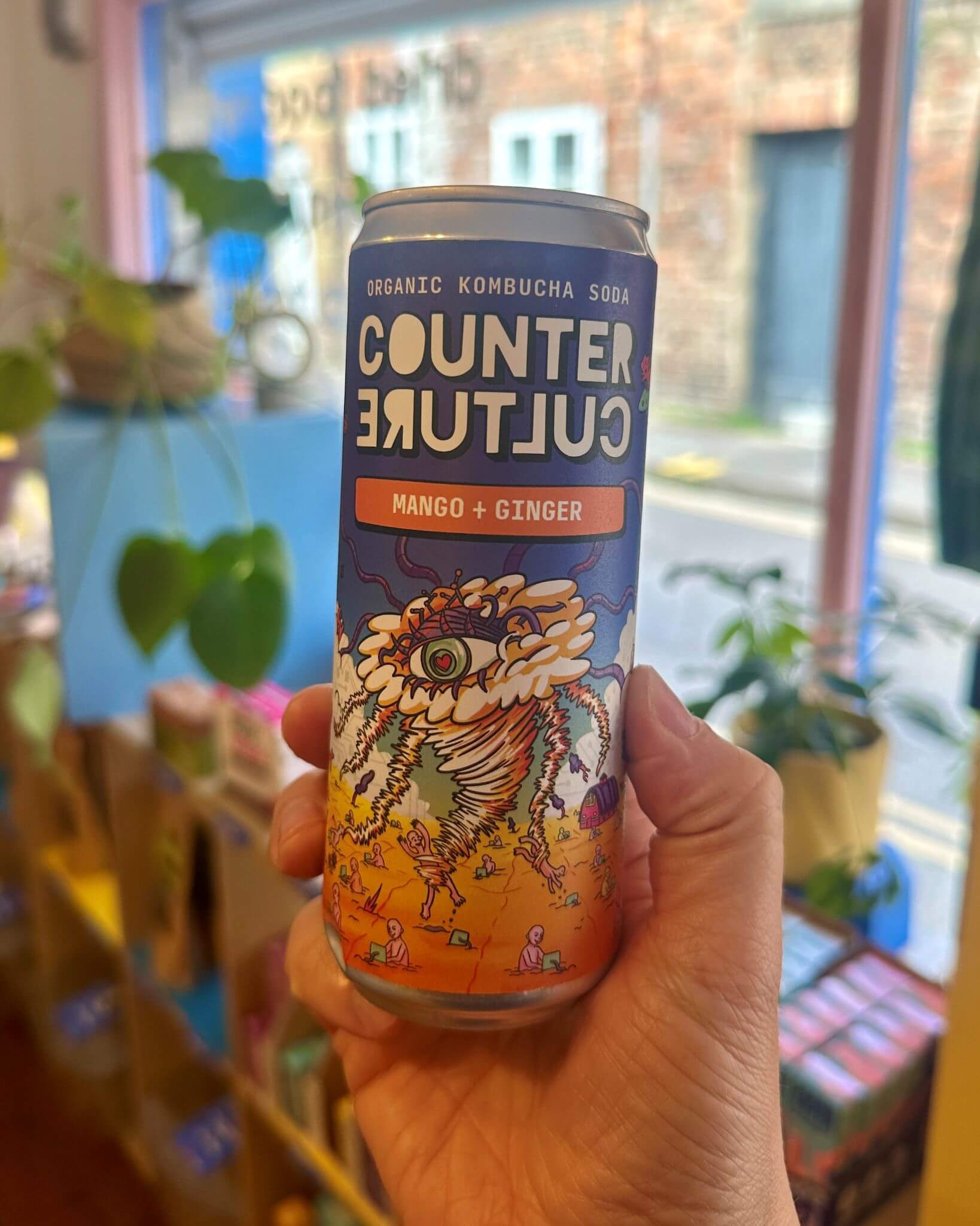 Mango + Ginger + Lime Organic Kombucha Soda