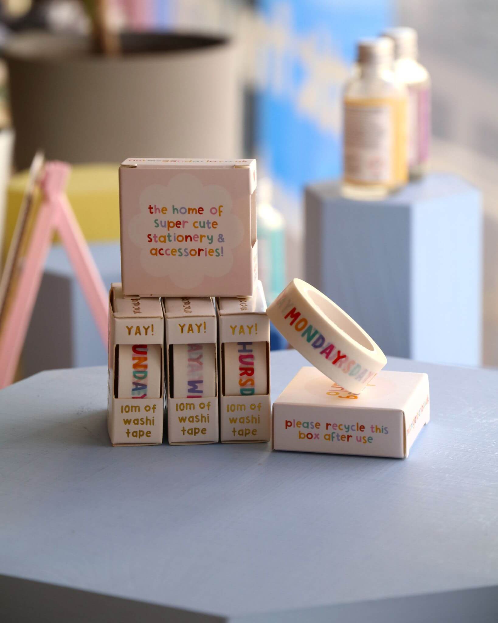 Days of the Week Organisation Washi Tapes