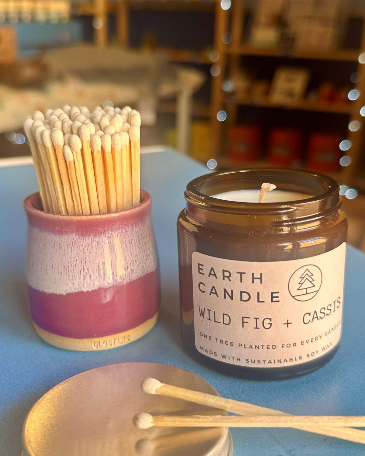 Wild Fig & Cassis Soy Wax Candle