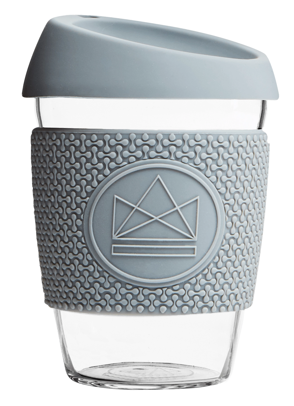 12oz Glass Reusable Coffee Cup - Forever Young