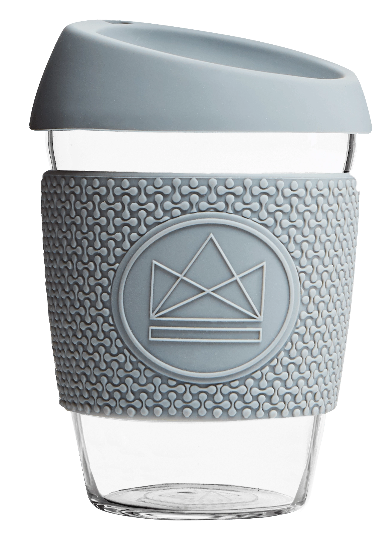 12oz Glass Reusable Coffee Cup - Forever Young