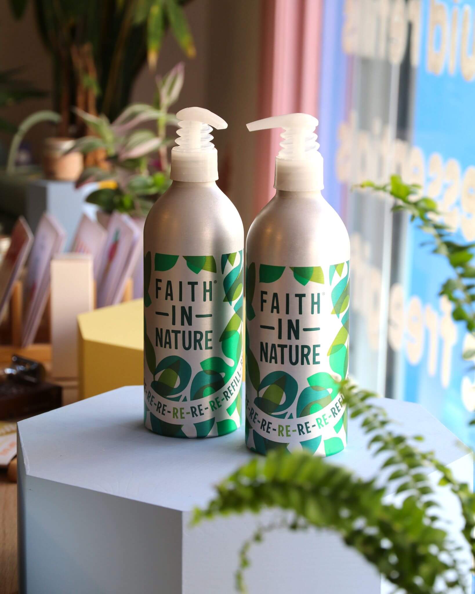 Faith In Nature Aluminium Refill Bottles – Tare & Tide