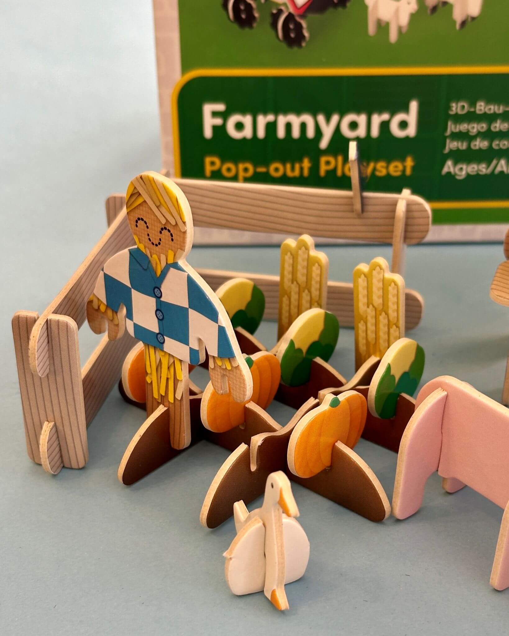 Farmyard Pop Out Playset - PlayPress Toys