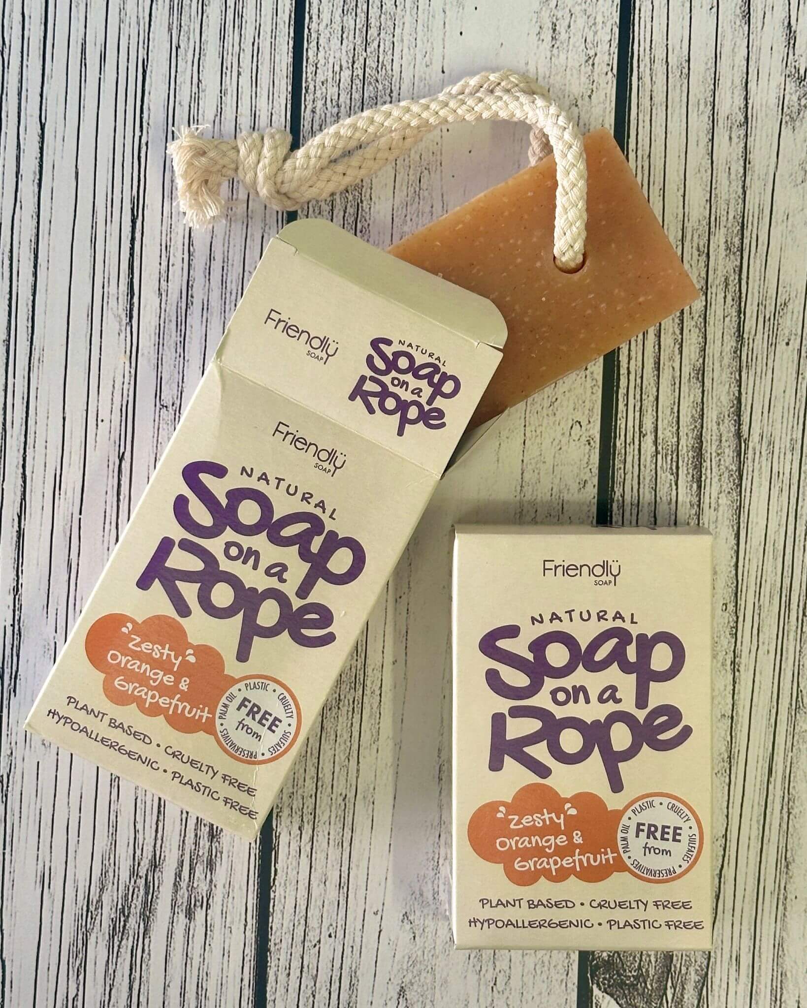 Orange + Grapefruit Soap On A Rope