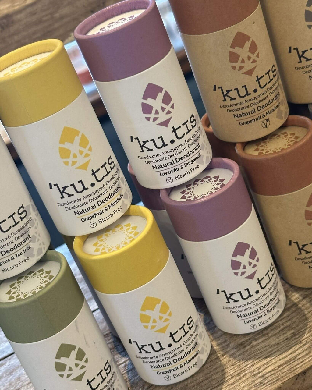 Kutis Vegan Bicarb-Free Deodorant Sticks