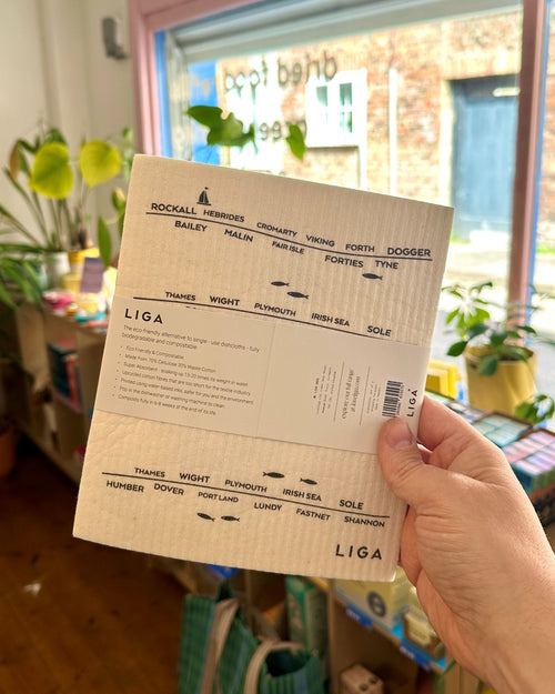 100% Compostable eco dishcloths - 2 pack