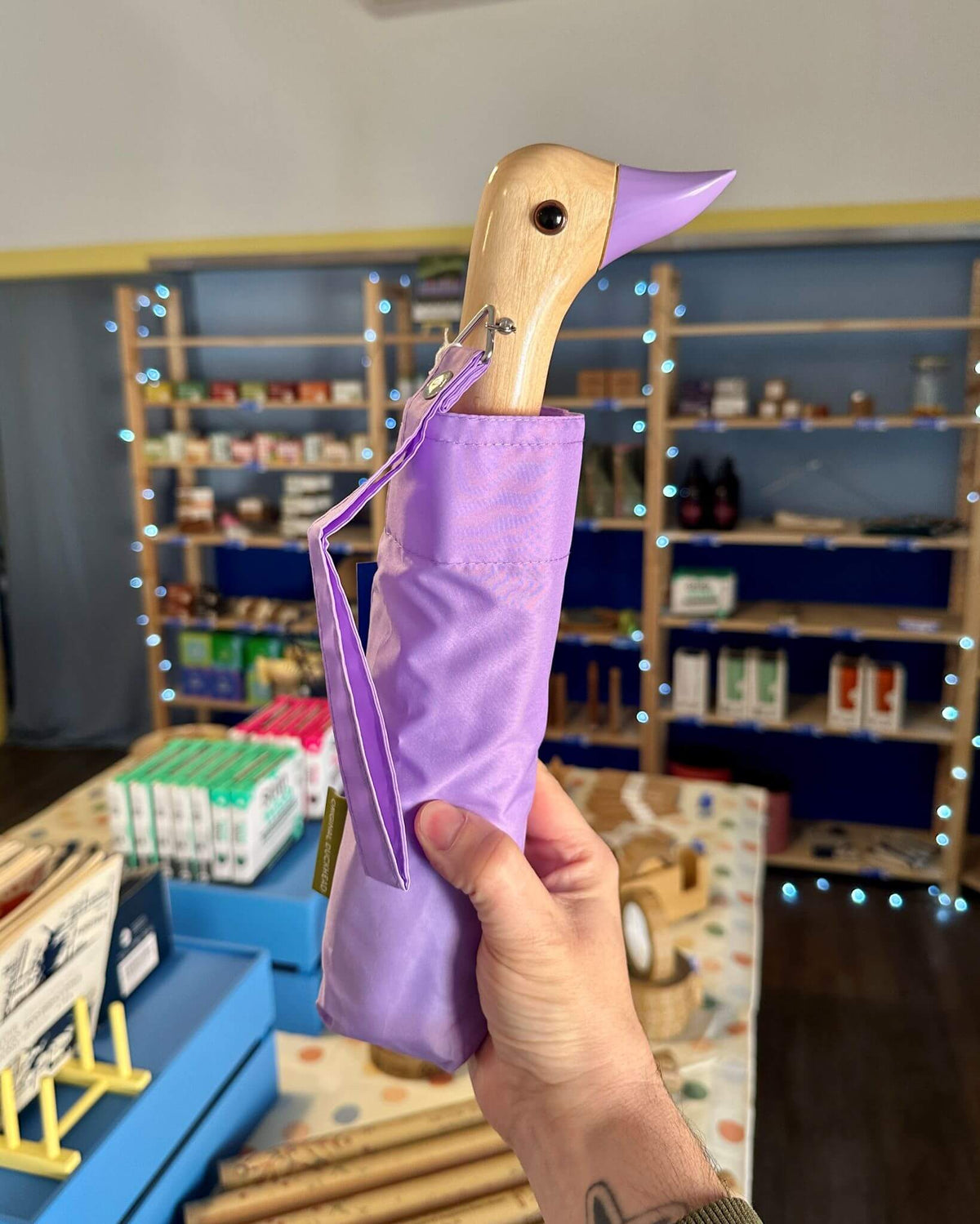 Macaron Lilac Duckhead Umbrella