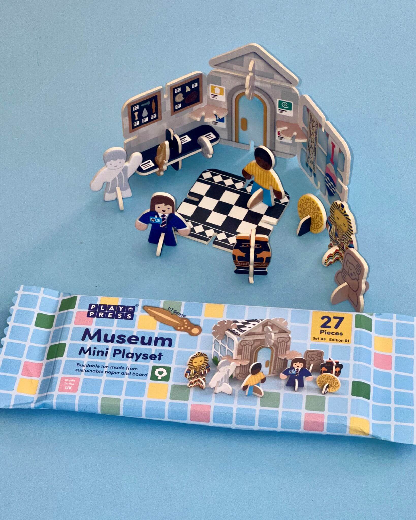 Mini Museum Playset - PlayPress Toys