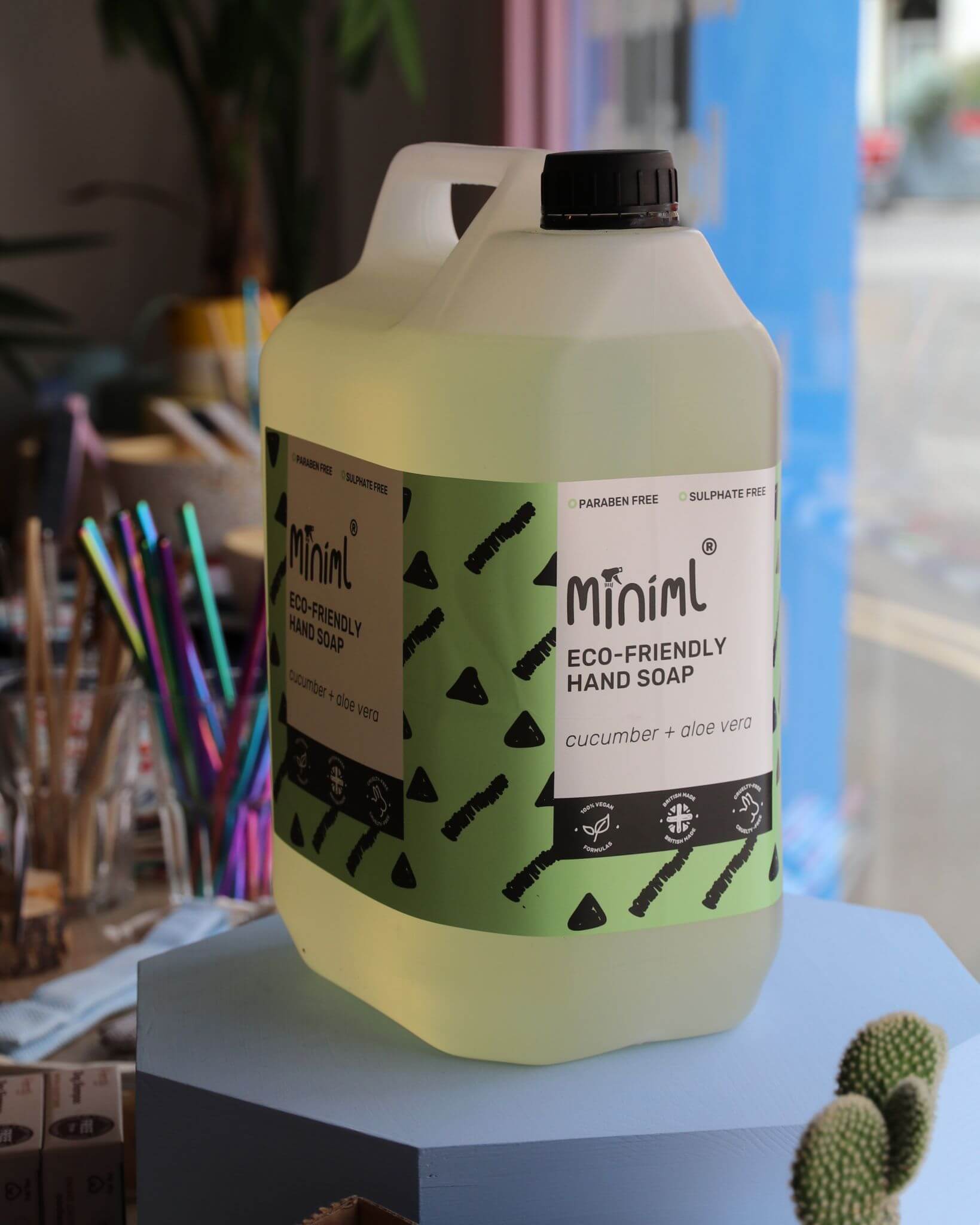 5L Cucumber + Aloe Vera Hand Wash Refill - Miniml