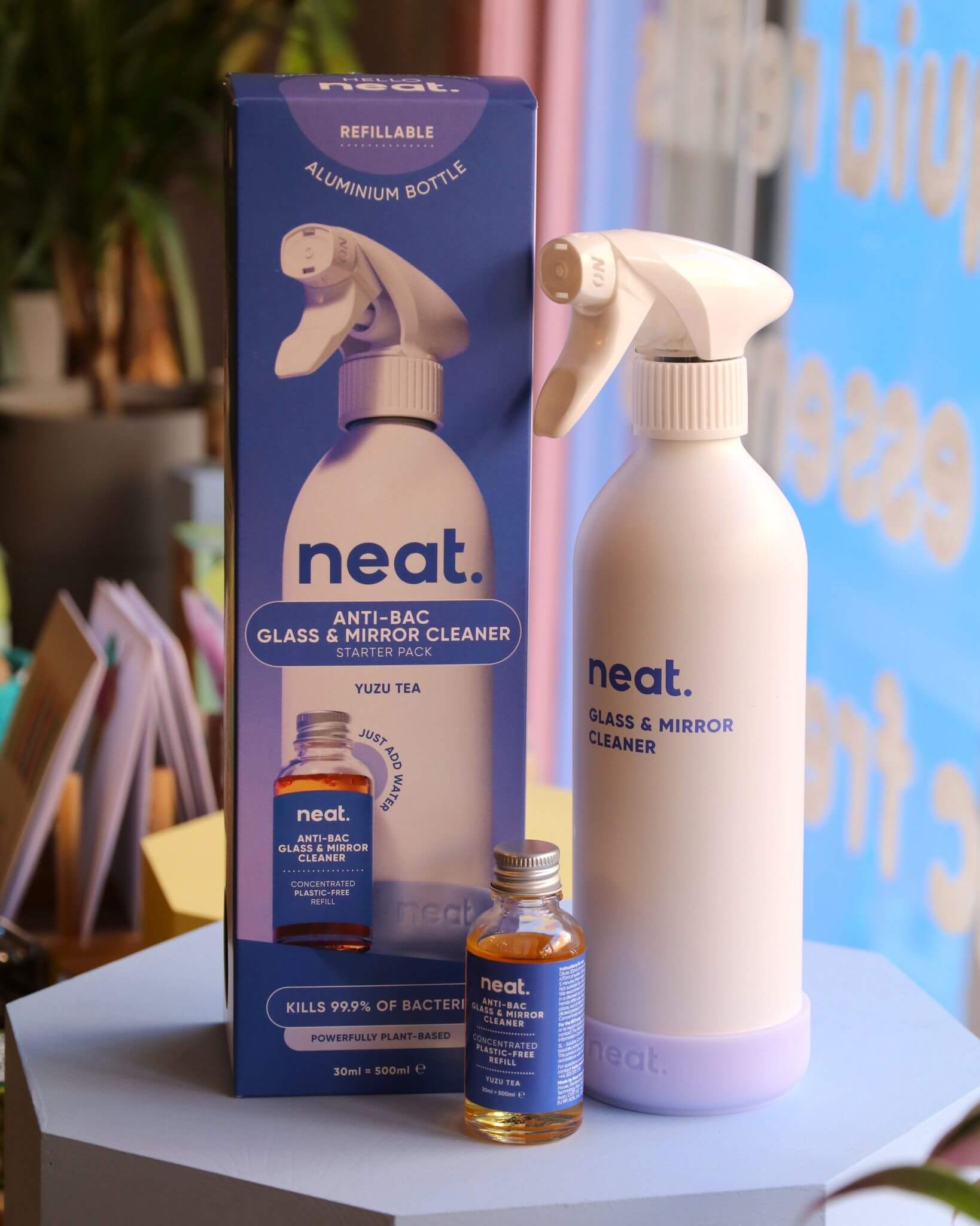 Neat Anti-Bac Glass + Mirror Cleaner Starter Pack
