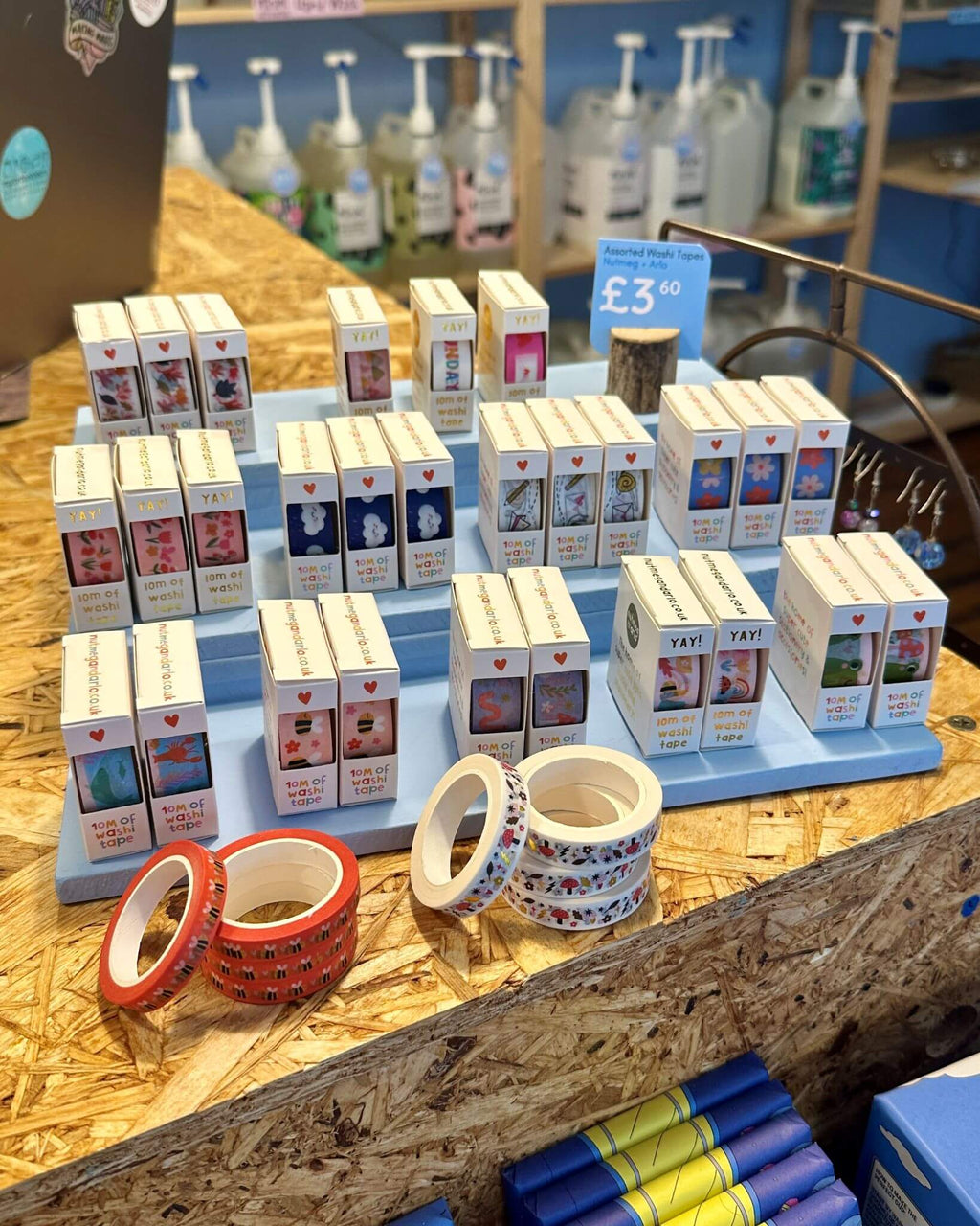 Bee Happy Floral Washi Tapes