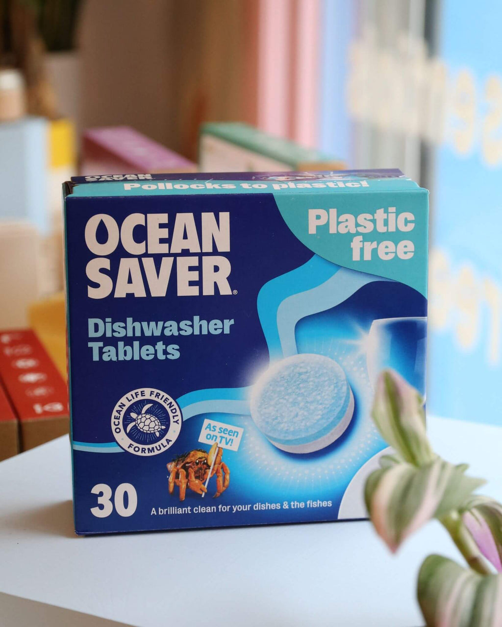 OceanSaver Plastic-Free Dishwasher Tablets