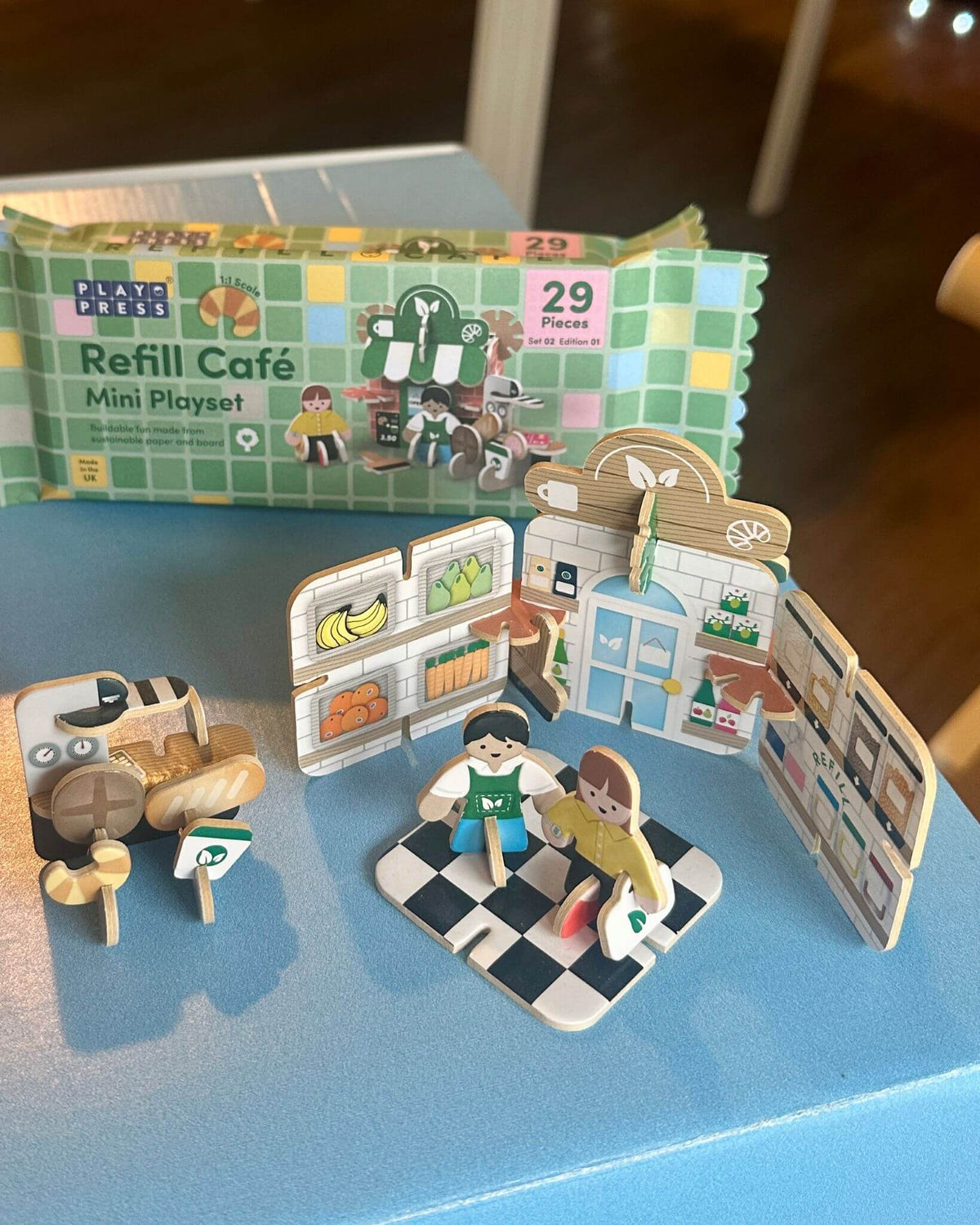 Mini Refill Cafe Playset - PlayPress Toys