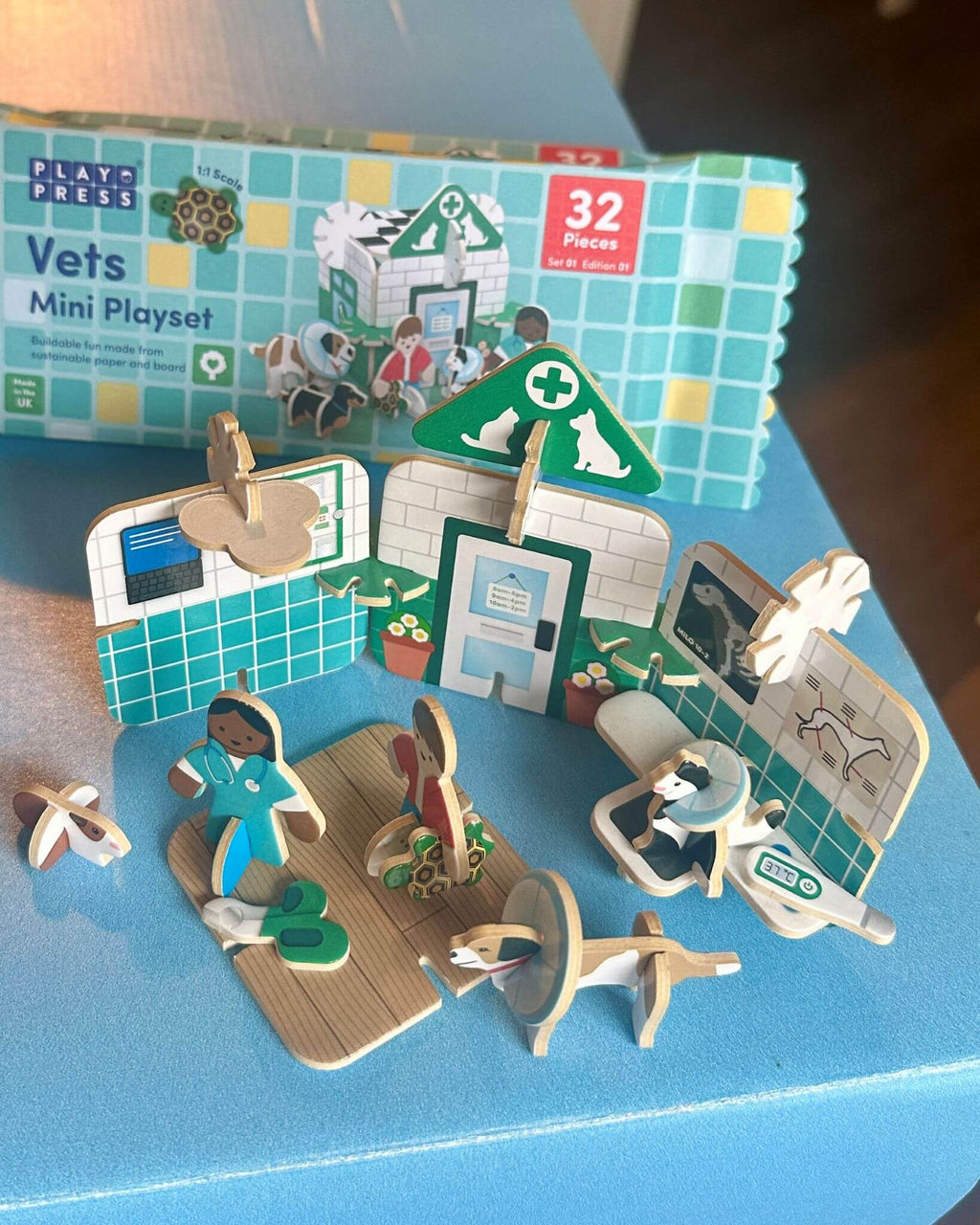 Mini Vets Playset - PlayPress Toys