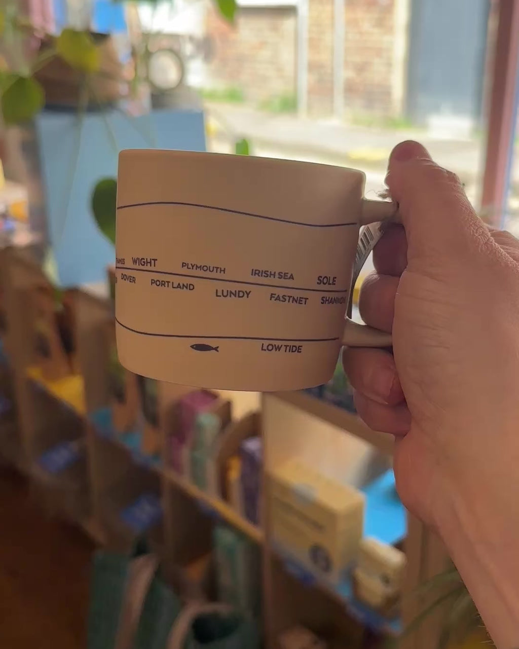 Shipping Forecast Stoneware Mug
