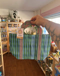 Recycled Woven Lunch Bag - Ocean
