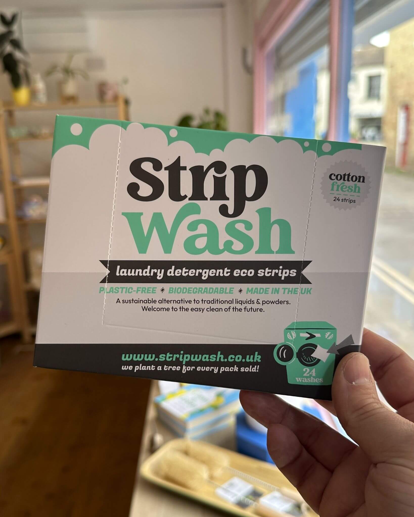 Cotton Fresh Laundry Detergent Eco Strips