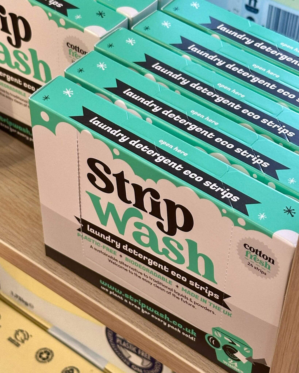 Cotton Fresh Laundry Detergent Eco Strips