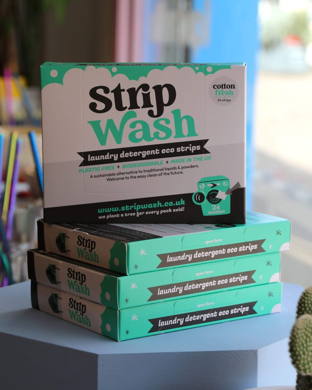 Cotton Fresh Laundry Detergent Eco Strips