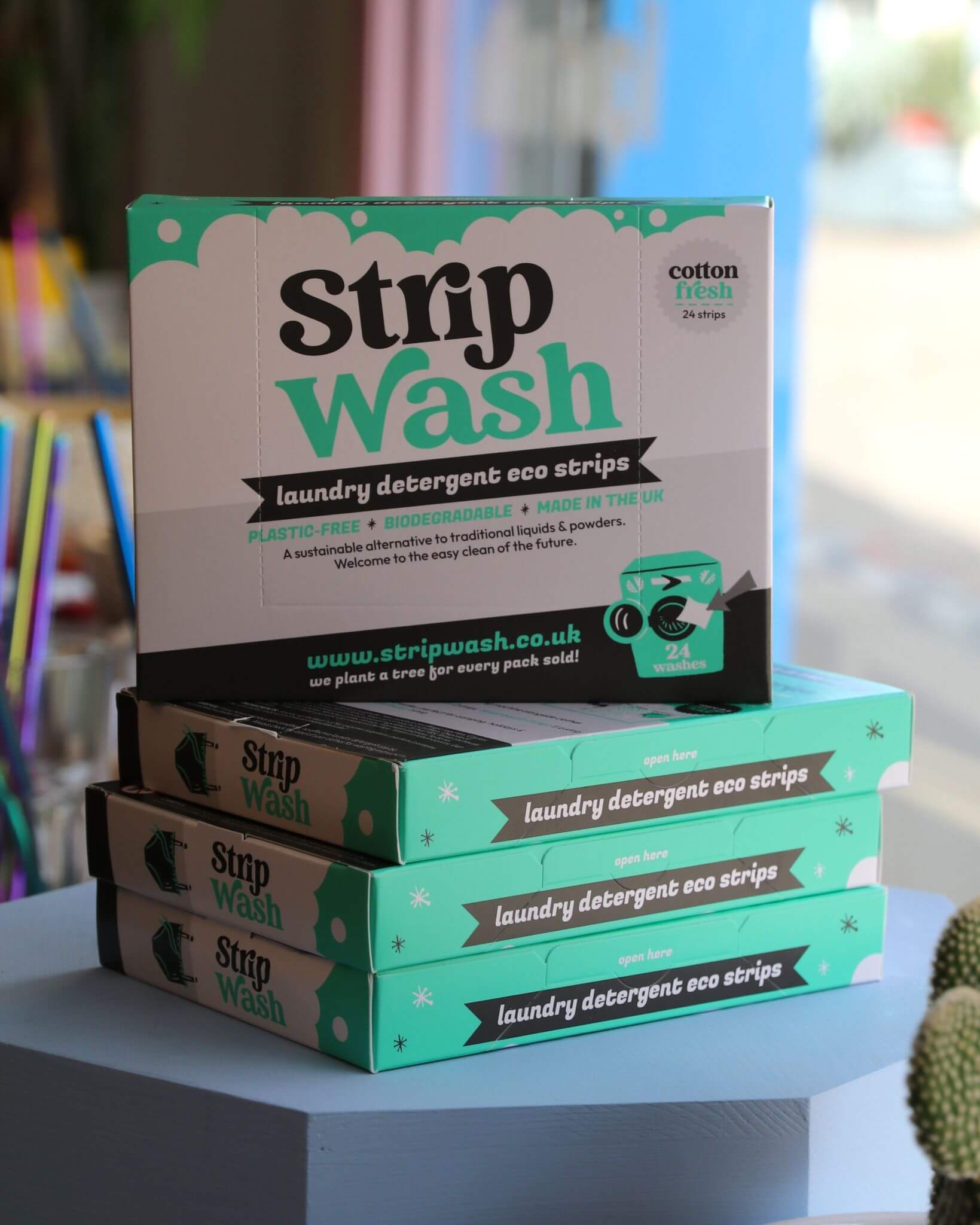 Cotton Fresh Laundry Detergent Eco Strips